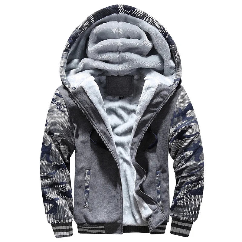 Jaqueta Masculina Casual com Capuz 🧥🔥
