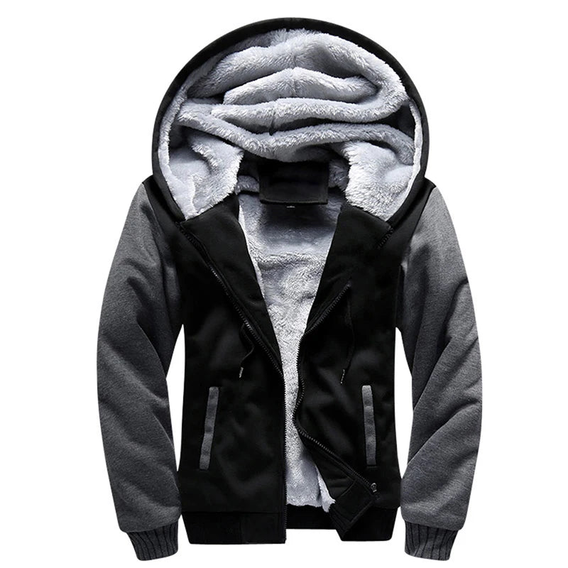 Jaqueta Masculina Casual com Capuz 🧥🔥