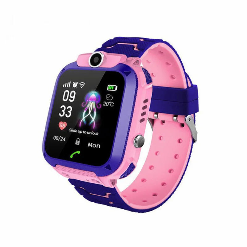 Relógio Smartwatch Infantil 4G com GPS, SOS e Câmera – À Prova d’Água