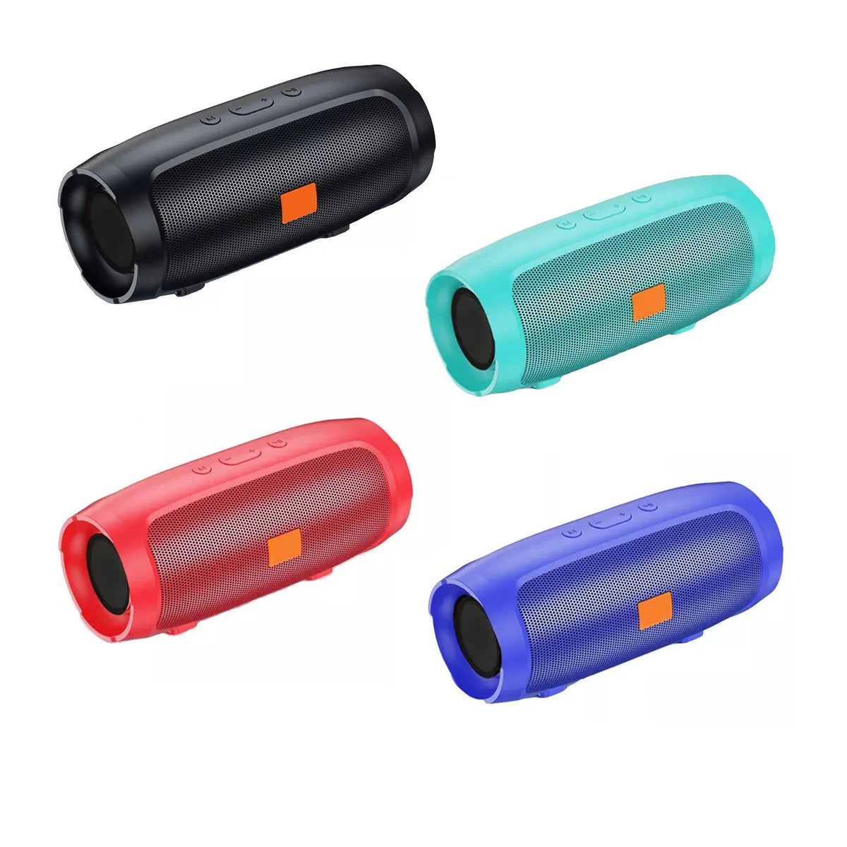 Caixa de Som Wireless com Subwoofer e Rádio FM – Som de Alta Qualidade para Exteriores