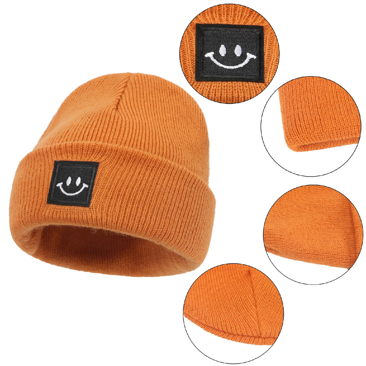 Acessórios para Bebê 0–6M – Gorro de Crochê com Meias e Bonequinho