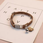 "Sino e Estilo: Coleira Fofa e Ajustável para Gatinhos"