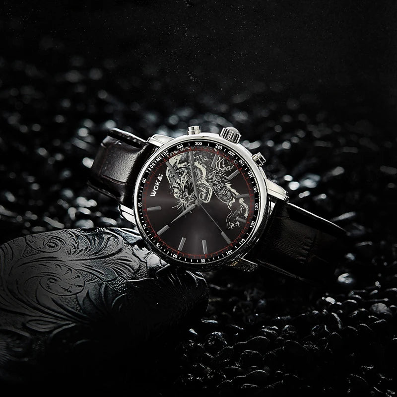 Relógio Masculino Casual com Design Moderno e Multifunções