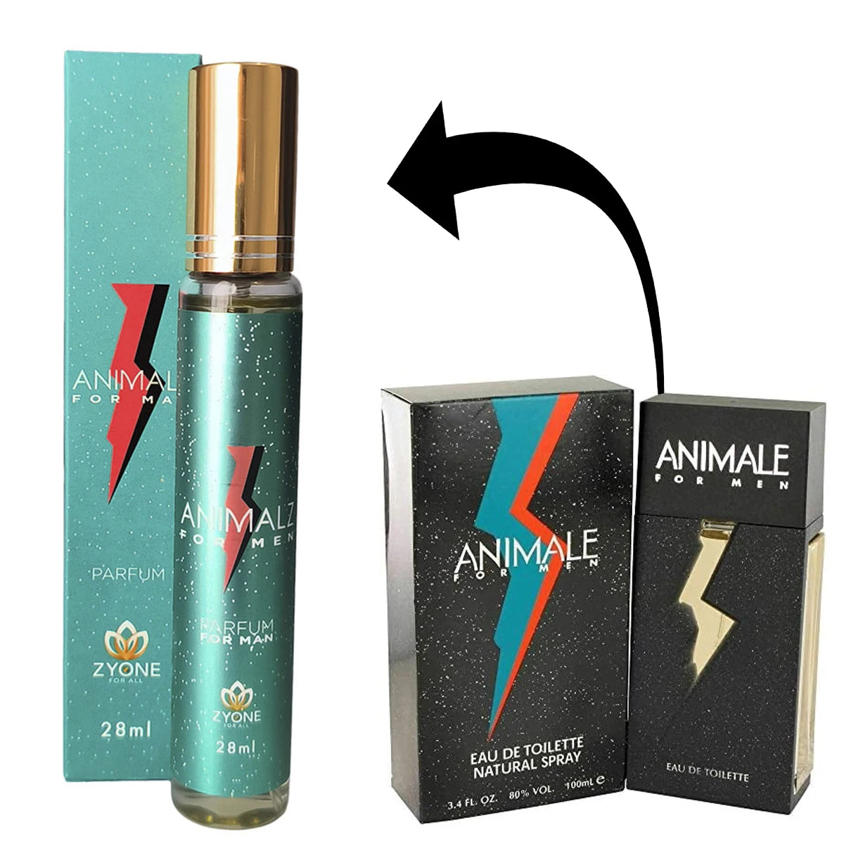 Animale 28ML – Perfume Importado Masculino com Fragrância Amadeirada e Sofisticada