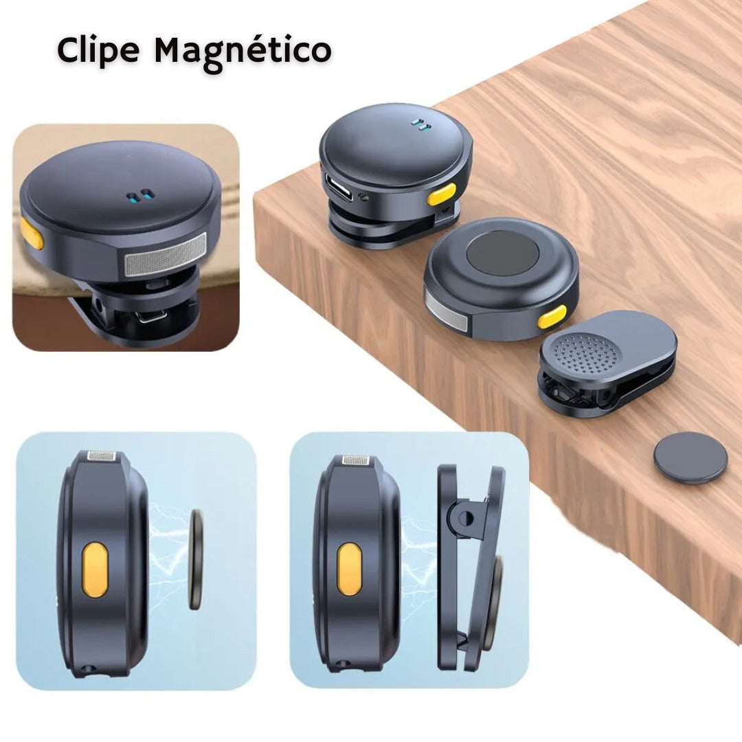 Microfone de Lapela FN-19 🔥50% OFF + FRETE GRÁTIS!