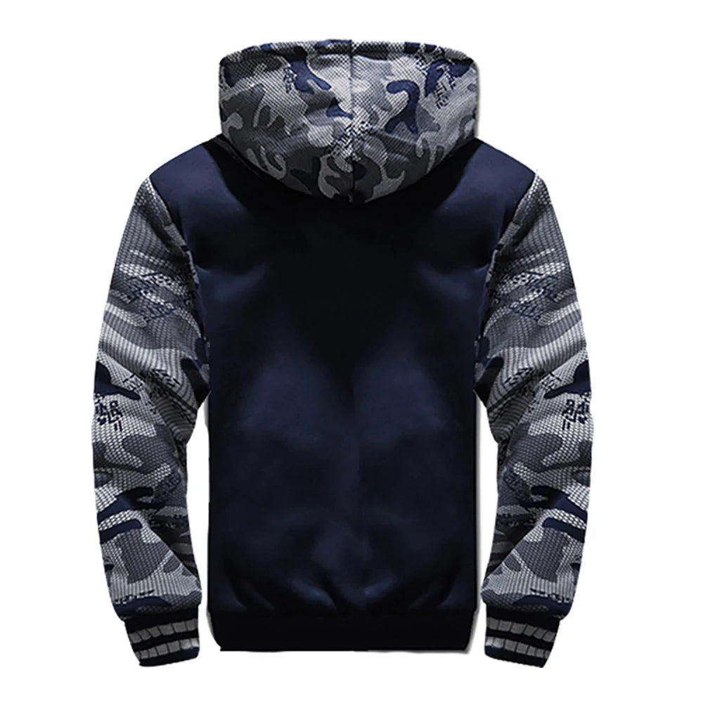 Jaqueta Masculina Casual com Capuz 🧥🔥