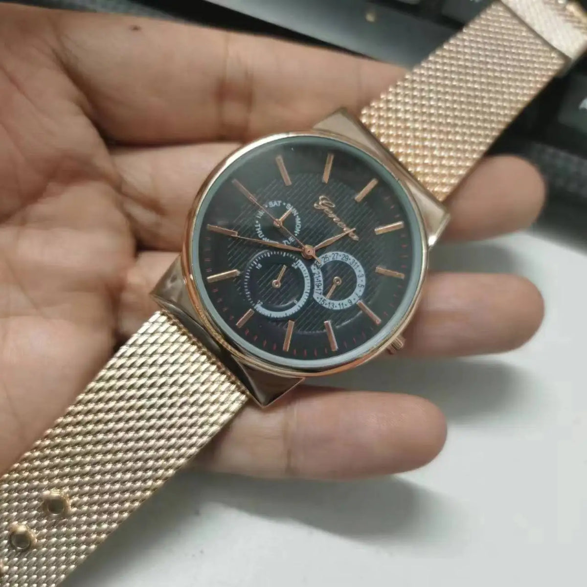 Relógio Masculino Casual com Design Moderno e Multifunções