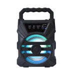 Caixa de Som Bluetooth 500mAh – Potência Alta com Karaokê, Subwoofer e Suporte para Cartão TF/USB