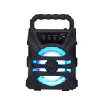 Caixa de Som Bluetooth 500mAh – Potência Alta com Karaokê, Subwoofer e Suporte para Cartão TF/USB