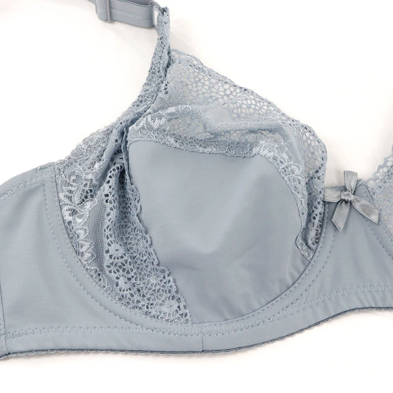 Sutiã 3/4 Taça com Renda – Sutiã Sem Bojo para Mulheres